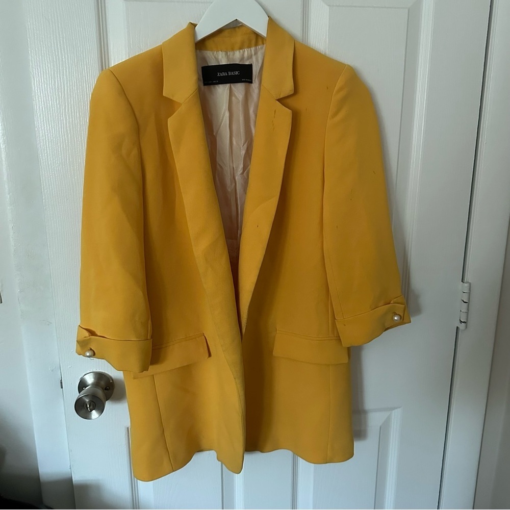 Yellow Blazer